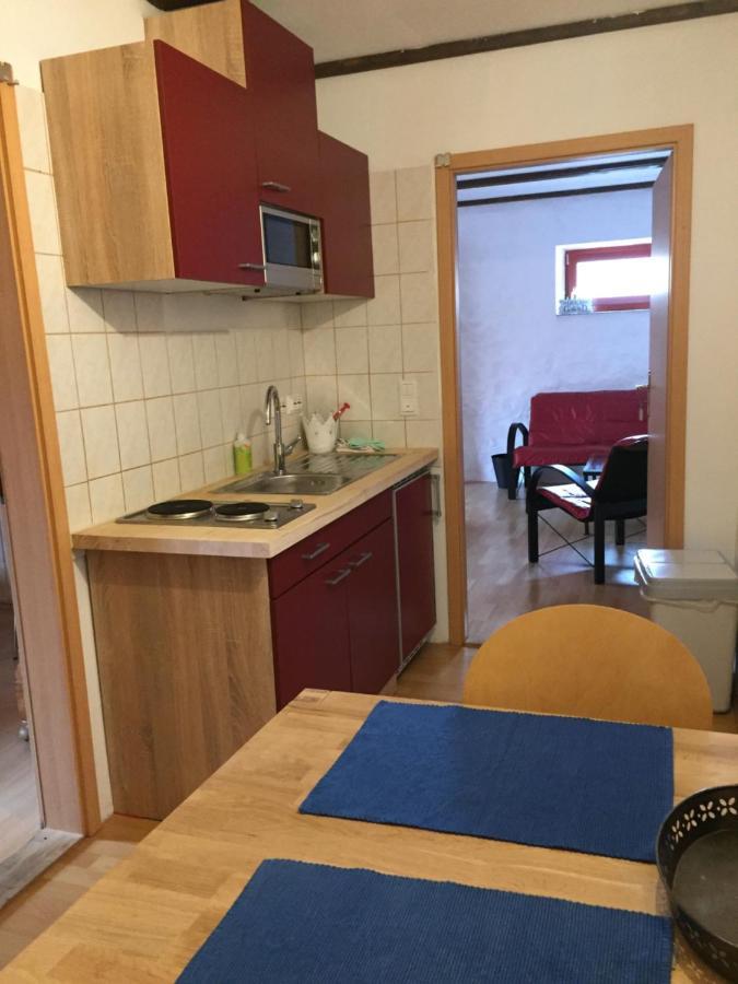 Radler Pension Wettin Buitenkant foto