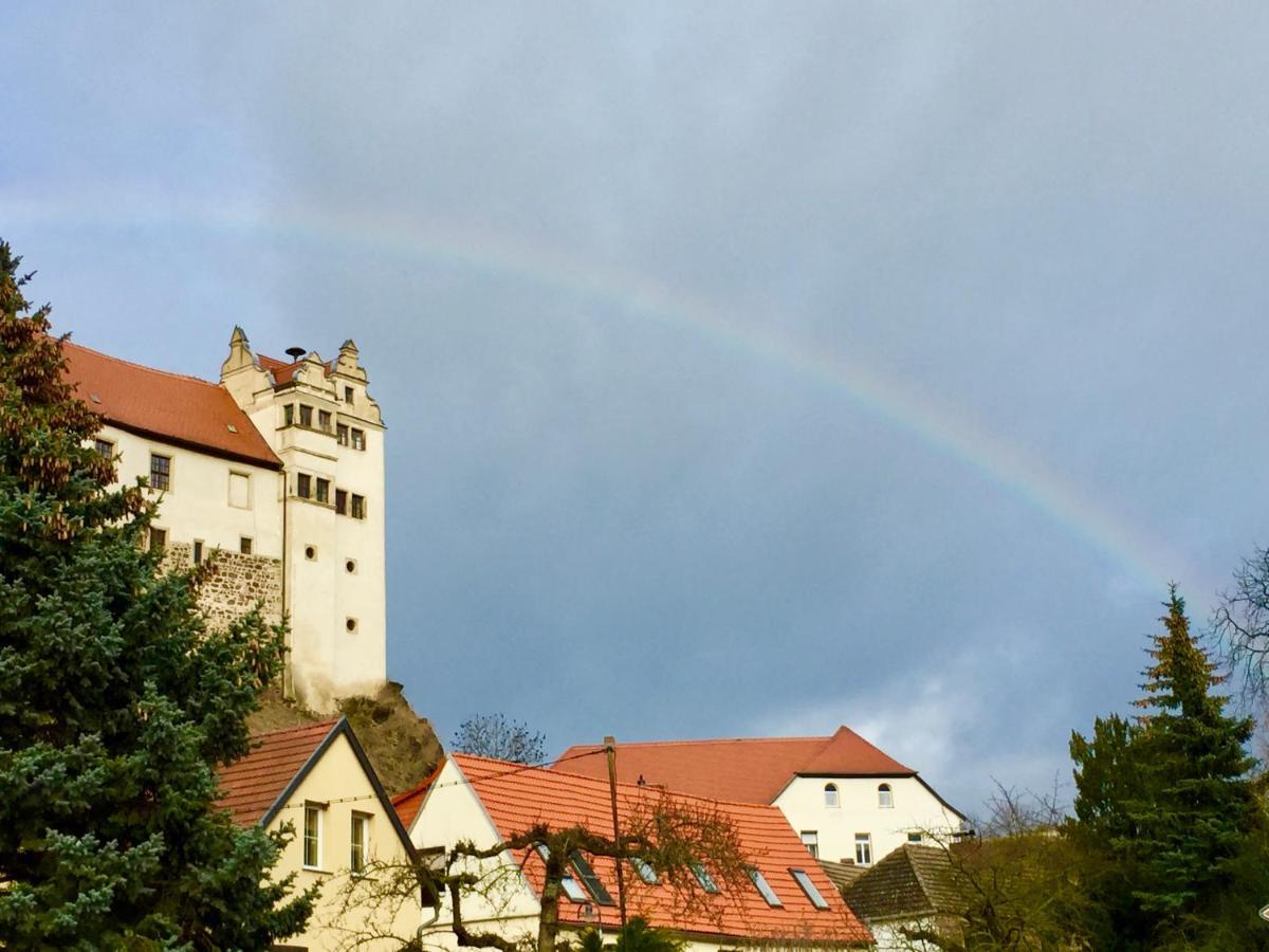 Radler Pension Wettin Buitenkant foto